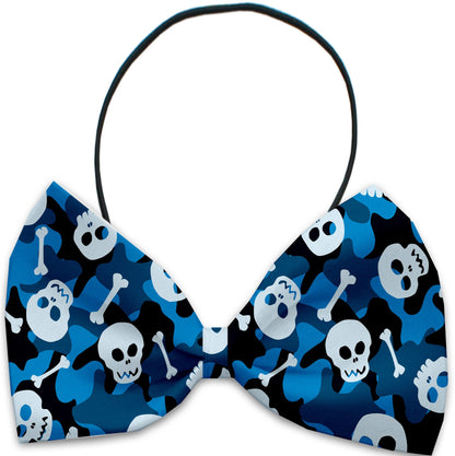 Halloween Pet, Dog and Cat Bow Ties, "Skulls Group" *Available in 12 different pattern options!*