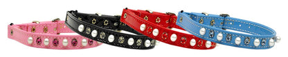 Cat Safety Collar, "Patent Jewel & Pearl"