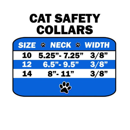 Cat Safety Collar, "Clear Jewel"