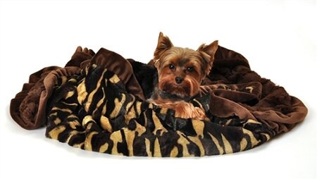 Dog, Puppy & Pet or Cat Sleepytime Cuddle Blankets, "Camo"