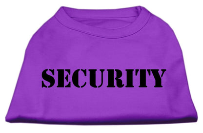 Pet Dog & Cat Shirt Screen Printed, "Security"