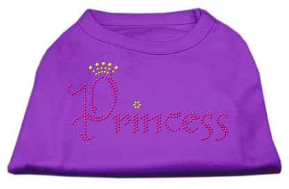 Pet Dog & Cat Shirt Rhinestone, "Princess"