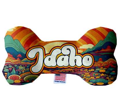 Pet & Dog Plush Bone Toys, "Idaho State Options" (Available in different pattern options)