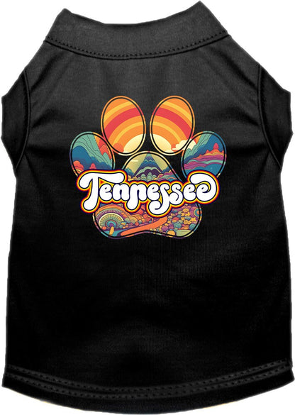 Pet Dog & Cat Screen Printed Shirt for Medium to Large Pets (Sizes 2XL-6XL), "Tennessee Groovy Summit"