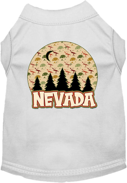 Pet Dog & Cat Screen Printed Shirt for Small to Medium Pets (Sizes XS-XL), "Nevada Under The Stars"