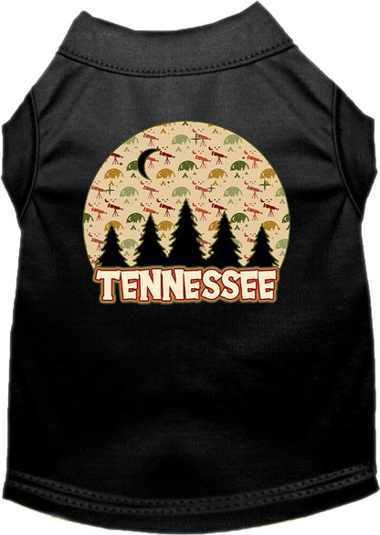 Pet Dog & Cat Screen Printed Shirt for Medium to Large Pets (Sizes 2XL-6XL), "Tennessee Under The Stars"