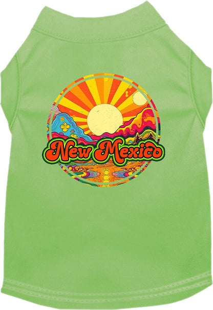 Pet Dog & Cat Screen Printed Shirt for Small to Medium Pets (Sizes XS-XL), "New Mexico Mellow Mountain"