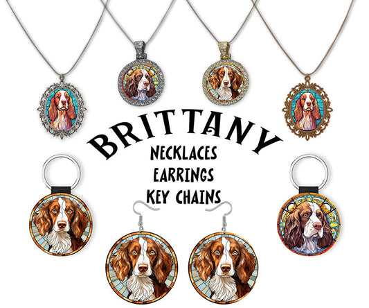 Brittany Jewelry - Stained Glass Style Necklaces, Earrings and more!