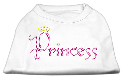 Pet Dog & Cat Shirt Rhinestone, "Princess"