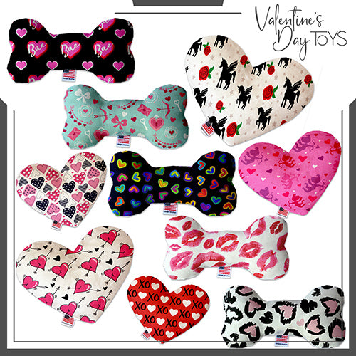 plush valentines pet toys