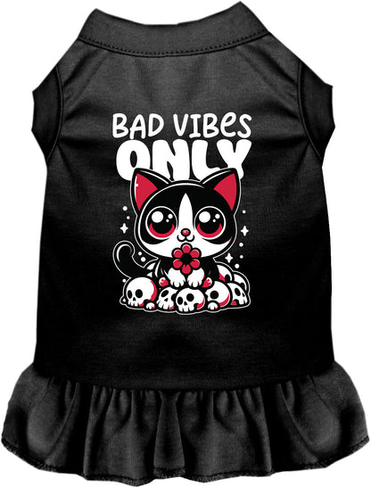 Bad Vibes Only Pet Dress