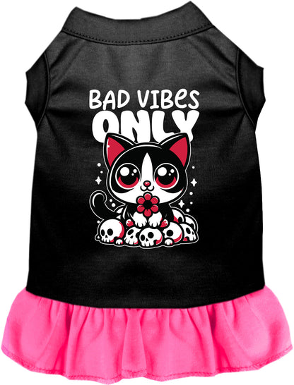 Bad Vibes Only Pet Dress