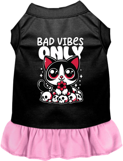 Bad Vibes Only Pet Dress