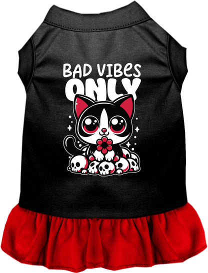 Bad Vibes Only Pet Dress