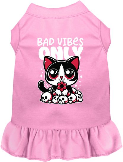 Bad Vibes Only Pet Dress