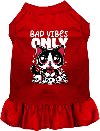 Bad Vibes Only Pet Dress