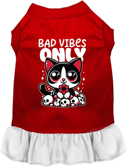 Bad Vibes Only Pet Dress