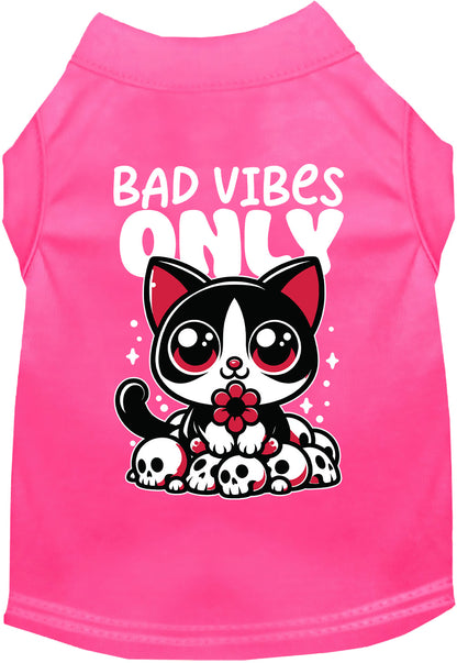 Bad Vibes Only Pet Shirt