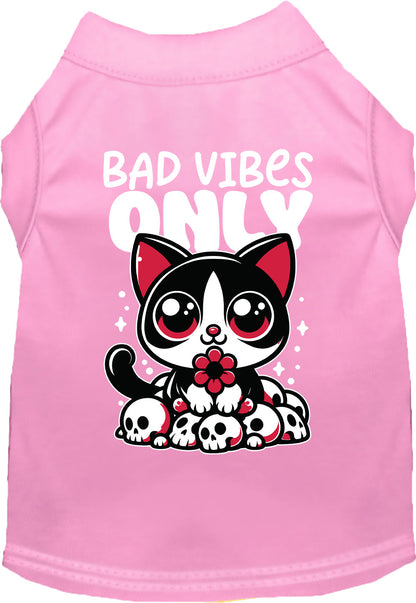 Bad Vibes Only Pet Shirt