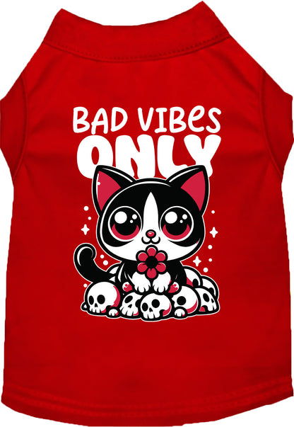 Bad Vibes Only Pet Shirt