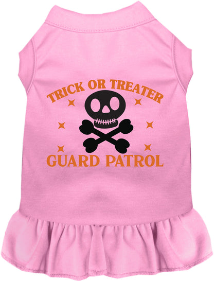 Light pink Trick or Treater Guard Patrol pet dress