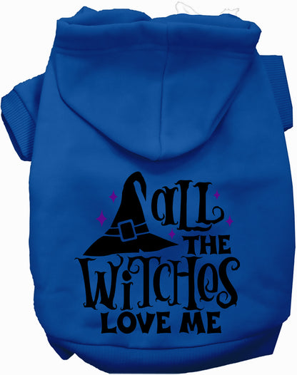 All the Witches Love Me! Pet Hoodie