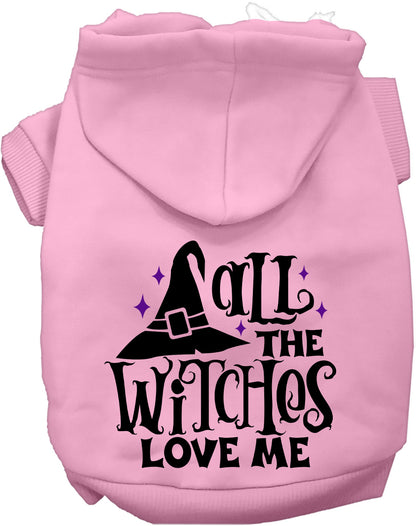 All the Witches Love Me! Pet Hoodie