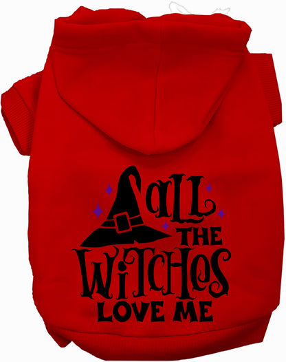 All the Witches Love Me! Pet Hoodie