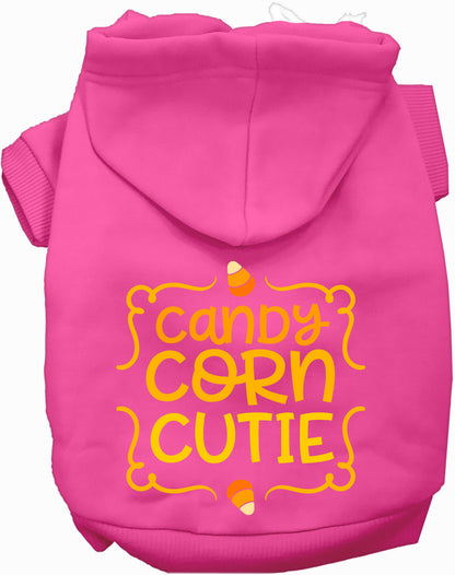 Candy Corn Cutie Pet Hoodie