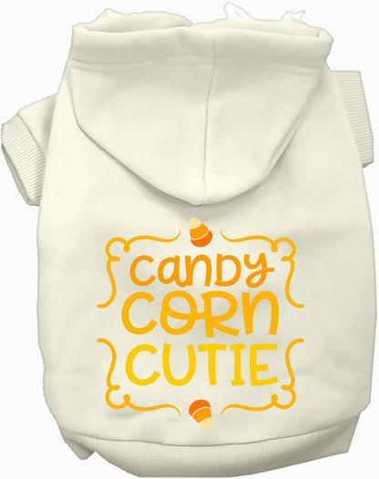 Candy Corn Cutie Pet Hoodie