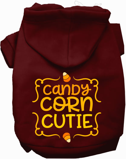 Candy Corn Cutie Pet Hoodie