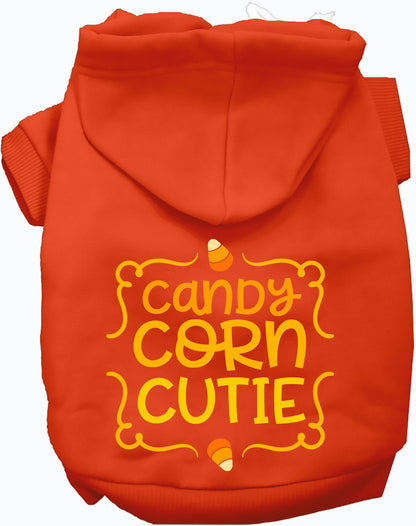 Candy Corn Cutie Pet Hoodie