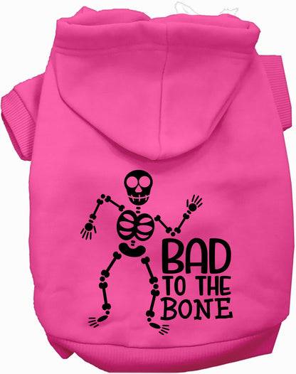 Bad to the Bone Pet Hoodie