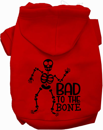 Bad to the Bone Pet Hoodie