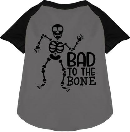 Bad to the Bone Pet Raglan Shirt