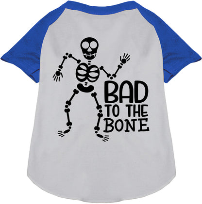 Bad to the Bone Pet Raglan Shirt