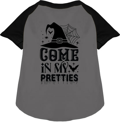 Come In My Pretties Pet Raglan Shirt