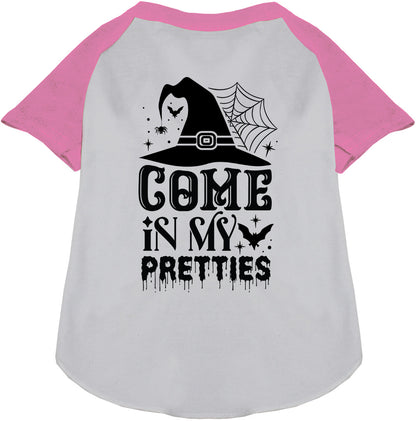 Come In My Pretties Pet Raglan Shirt