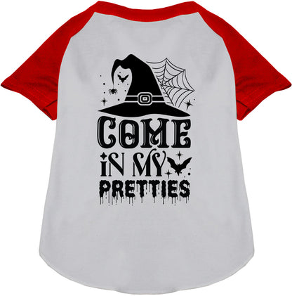 Come In My Pretties Pet Raglan Shirt