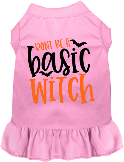 Don't Be a Basic Witch Pet Dress