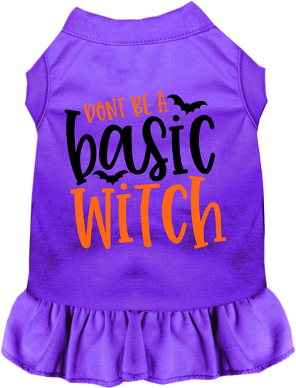 Don't Be a Basic Witch Pet Dress