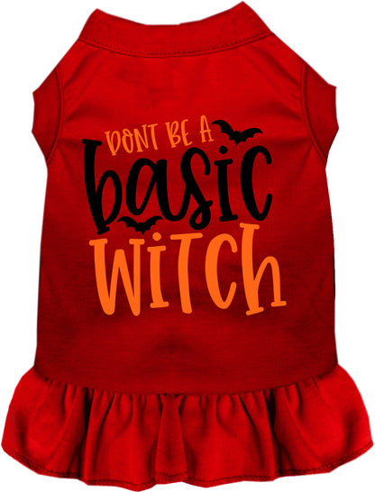 Don't Be a Basic Witch Pet Dress