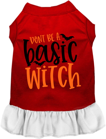 Don't Be a Basic Witch Pet Dress