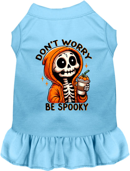 Don't Worry, Be Spooky Pet Dress