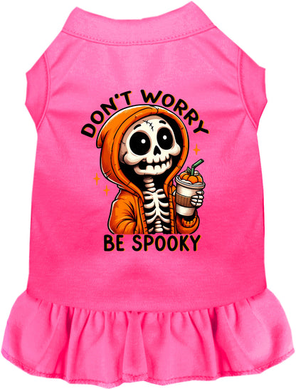 Don't Worry, Be Spooky Pet Dress