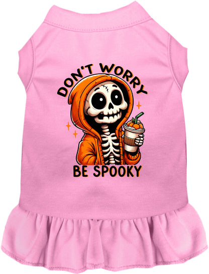 Don't Worry, Be Spooky Pet Dress