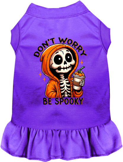 Don't Worry, Be Spooky Pet Dress