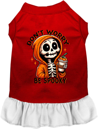 Don't Worry, Be Spooky Pet Dress