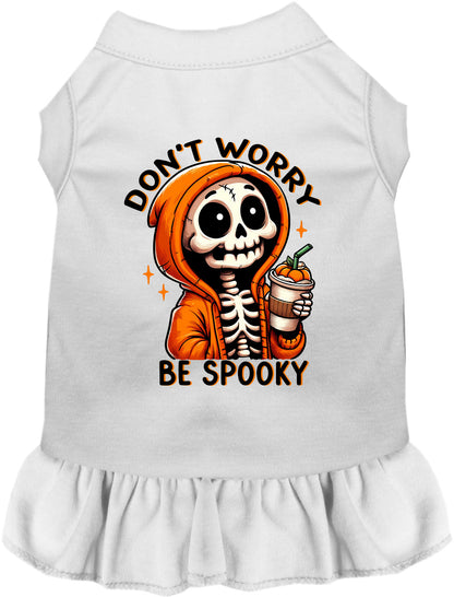 Don't Worry, Be Spooky Pet Dress