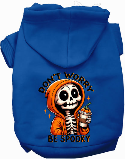 Don't Worry, Be Spooky Pet Hoodie